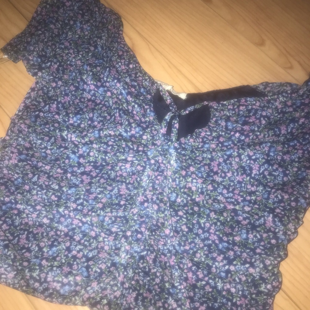 Floral Crop Top